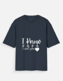 WOLLFY - PAPA'S LOVE Unisex Oversized Standard T-Shirt