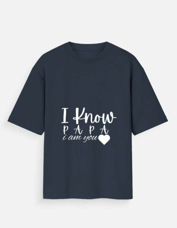 WOLLFY - PAPA'S LOVE Unisex Oversized Standard T-Shirt