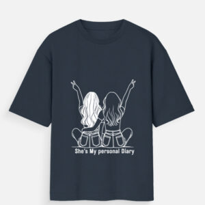 she is my dairy Oversized Standard T-Shirt