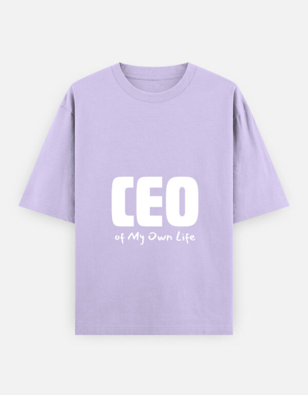 WOLLFY CEO -Unisex Oversized Classic T-Shirt - Image 5